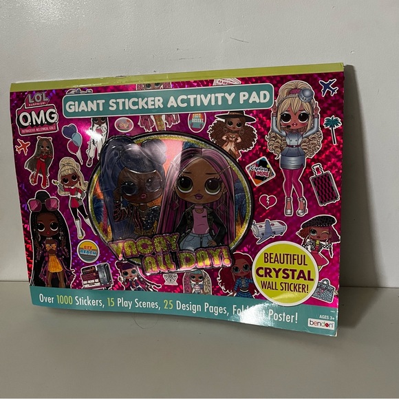 LOL Surprise Giant Sticker Activity Pad - Picture 1 of 5